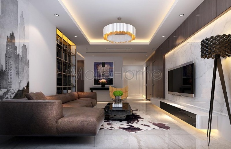 Thiết kế nội thất phòng khách chung cư sang trọng thiết kế nội thất phòng khách