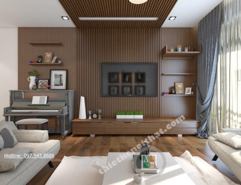 Trang trí nội thất phòng khách chung cư hiện đại luôn là lựa chọn của hầu hết các gia đình trẻ hiện nay Thiết kế nội thất phòng khách