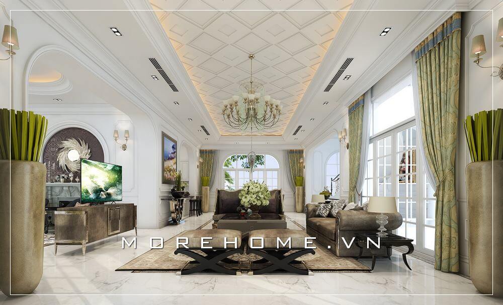 Nội Thất Phòng Khách | Thiết Kế Phòng Khách Đẹp - MOREHOME QUẢNG NINH