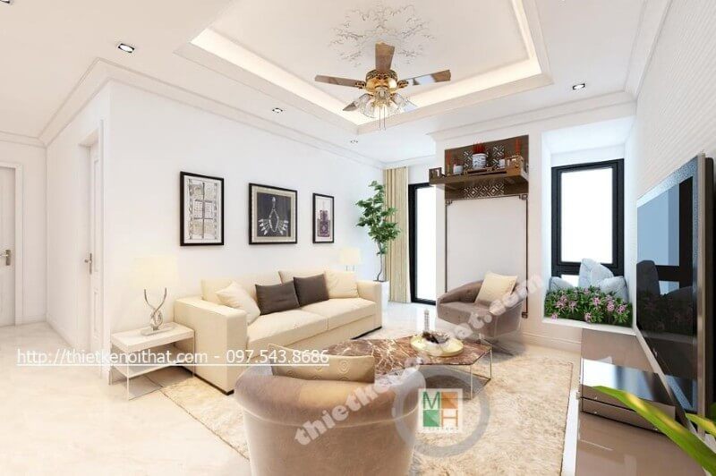 Mẫu sofa chữ i khung gỗ tự nhiên được khách hàng lựa chọn trong vài năm trở lại đây