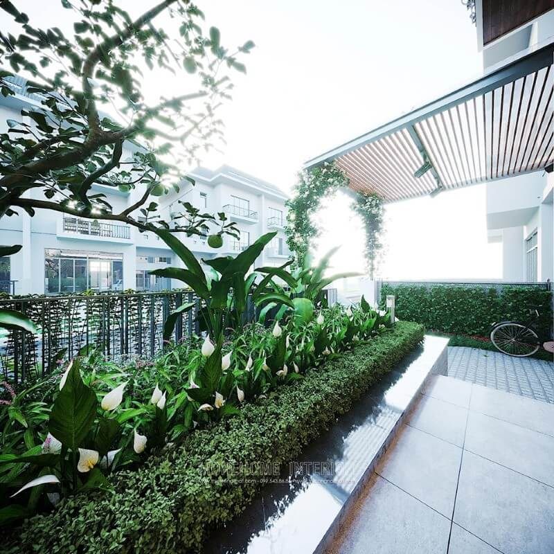 Morehome cung cấp dịch vụ thiết kế kiến trúc ngoại thất, sân vườn cho các biệt thự ở Hà Nội và Hồ Chí Minh.